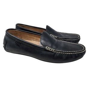 Polo by Ralph Lauren Men's Classic Deep Navy Size 10 Woolley Slip-On Loafers